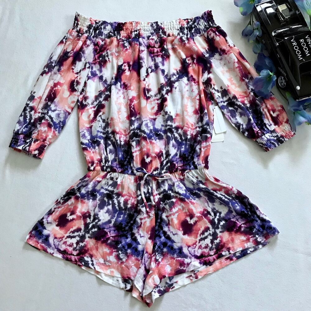 Raisins NWT Swim Coverup Romper Women S - Picture 2 of 12
